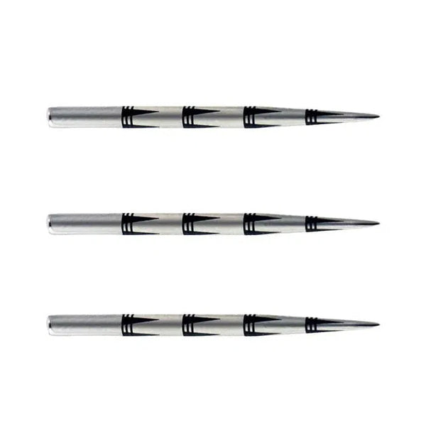 Shot Birds of Prey Laser Engraved Steel Tip Points-1-Silver-35mm-Premier Darts