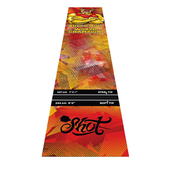 Shot Bully Boy Michael Smith Dart Mat-1-Premier Darts