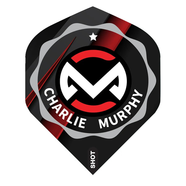 Shot Charlie Murphy Standard Darts Flights-1-Premier Darts