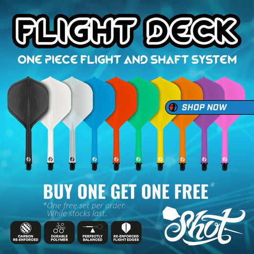 Shot-Darts-Flight-Deck-BOGOF-Promo-Homepage-Carousel-Mobile-Banner-min-Premier Darts