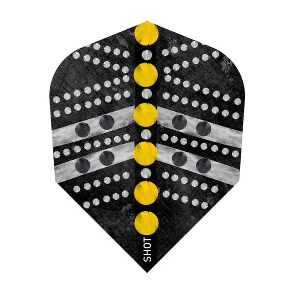 Shot Devon Peterson Wisdom Standard No6 Flights-1-Premier Darts