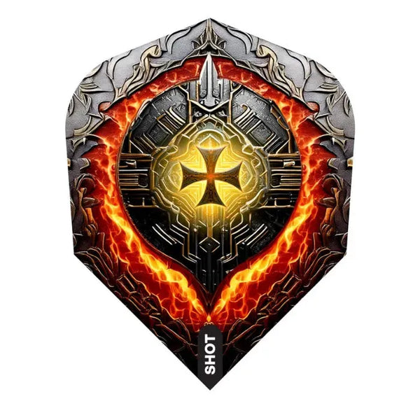 Shot Future Knights Hachette Small Standard Darts Flights-1-Premier Darts