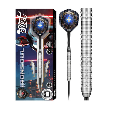 Shot Future Knights Ironsoul 90% Tungsten Steel Tip Darts