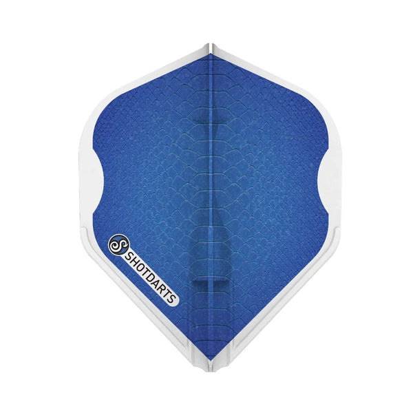 Shot L-Style Americana Gator EZ L1 Flights - Blue-1-Premier Darts