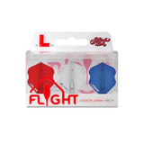 Shot L-Style Americana Gator EZ L1 Flights - Red, White & Blue