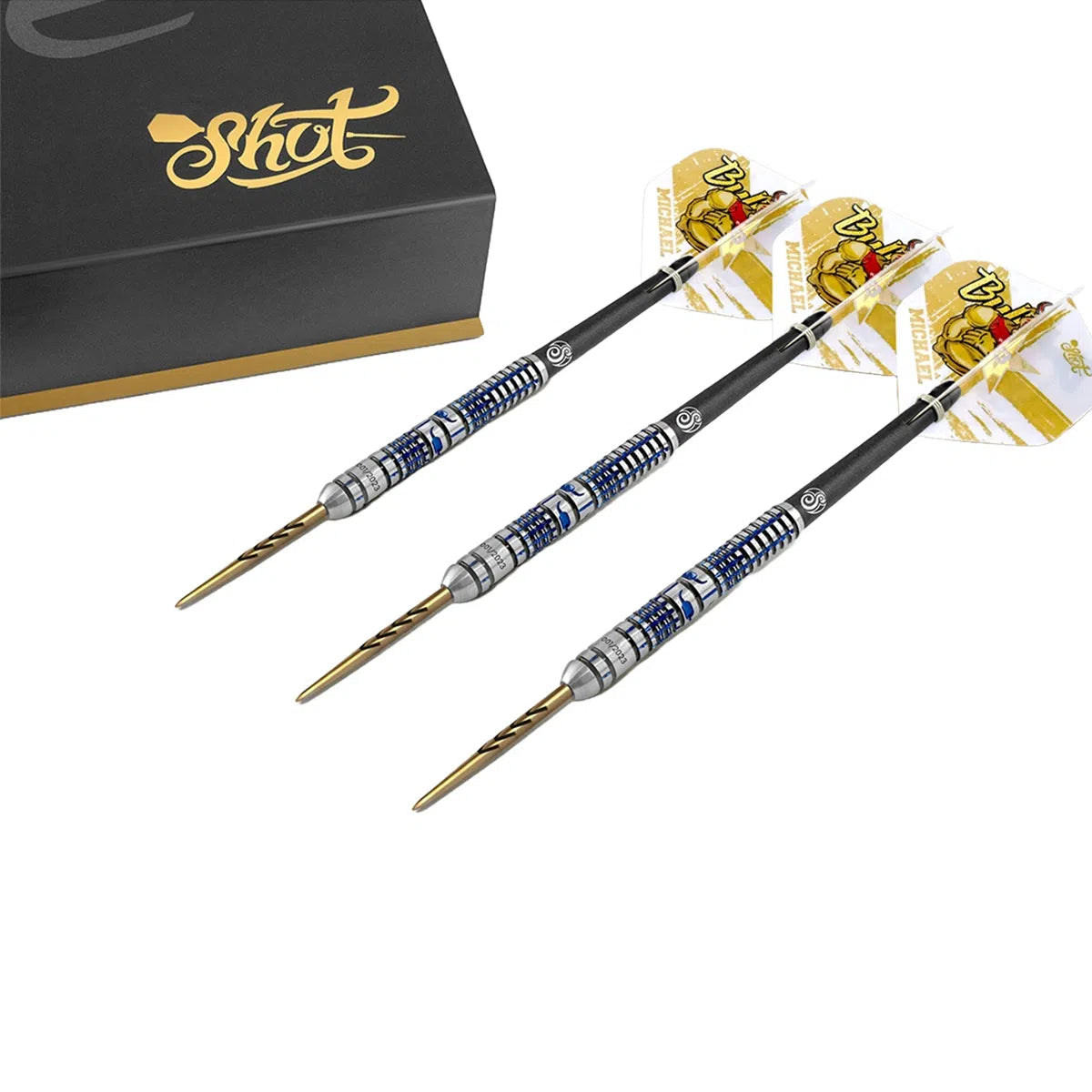Shot Michael Smith World Champion Skye Limited Edition 90% Steel Tip Darts