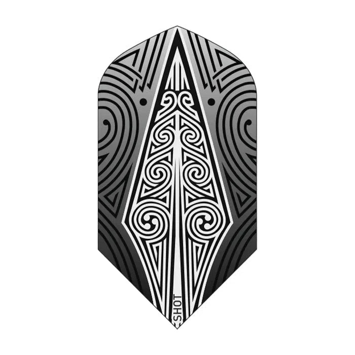 Shot Odins Spear Black Slim Flights
