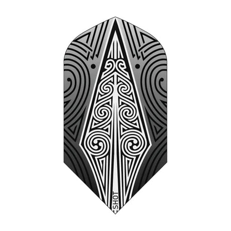 Shot Odins Spear Black Slim Flights