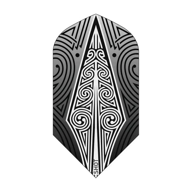 Shot Odins Spear Black Slim Flights