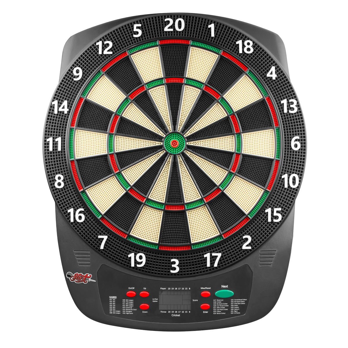 Professional electronic shop dart board