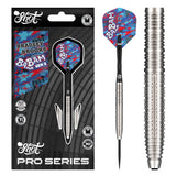 Shot Pro Series Bradley Brooks Gen 2 90% Tungsten Steel Tip Darts-Darts-1-Shot-Pro-Series-Bradley-Brooks-Gen-2-90-Tungsten-Steel-Tip-Darts-Premier Darts