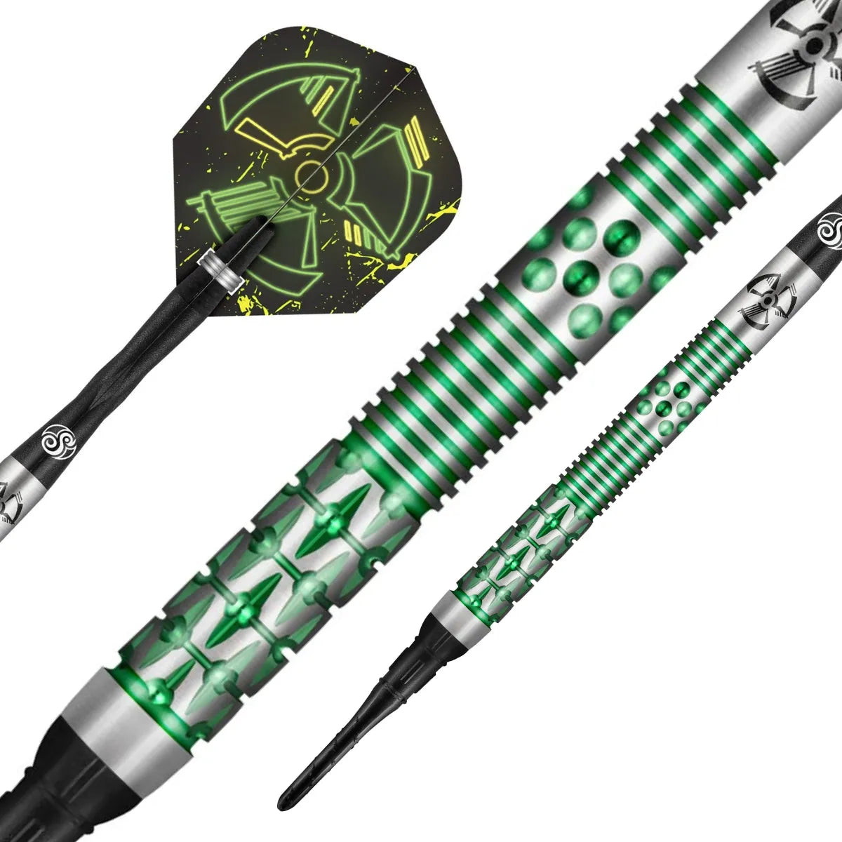 Shot Pro Series Stowe Buntz 2.0 90% Tungsten Soft Tip Darts-2-21 GRAM-Premier Darts