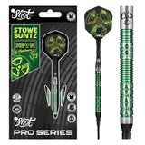 Shot Pro Series Stowe Buntz 2.0 90% Tungsten Soft Tip Darts-1-21 GRAM-Premier Darts