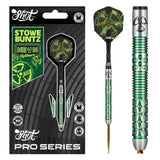 Shot Pro Series Stowe Buntz 2.0 90% Tungsten Steel Tip Darts-1-23 GRAM-Premier Darts