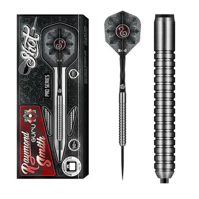 Shot Raymond Smith Guru 90% Tungsten Steel Tip Darts