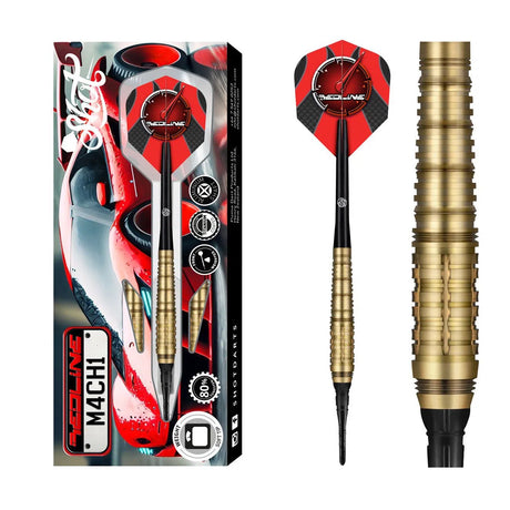 Shot Redline M4CH1 80% Tungsten Soft Tip Darts