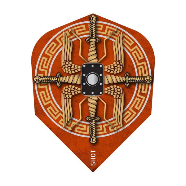 Shot Roman Empire Centurion Standard No6 Flights-1-Premier Darts