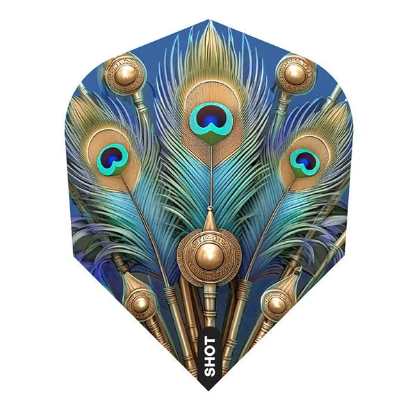 Shot Roman Empire Juno Small Standard No6 Flights-1-Premier Darts