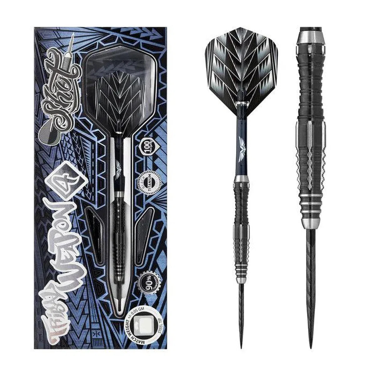 Shot Tribal Weapon 4 90% Tungsten Steel Tip Darts