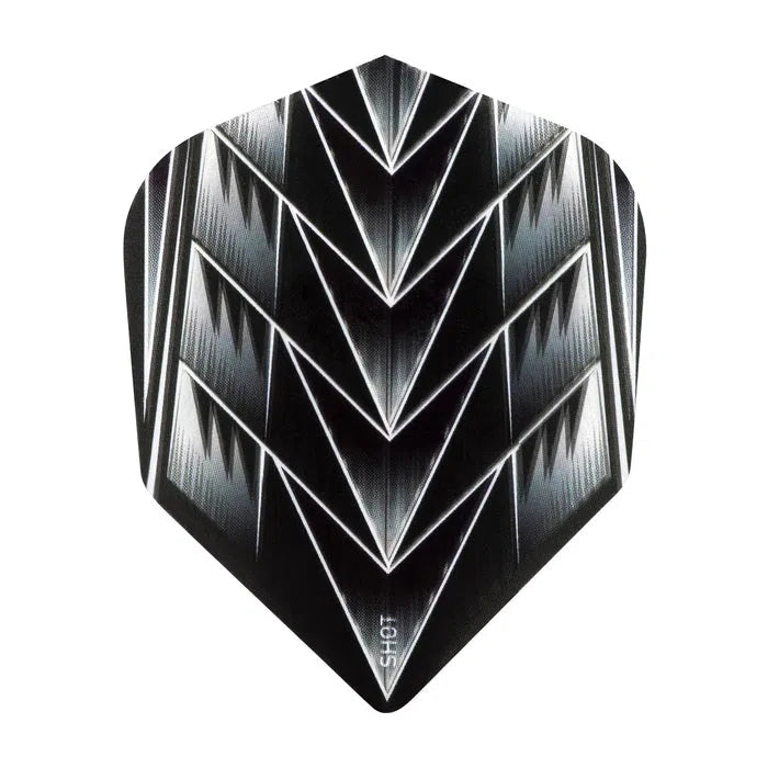 Shot Tribal Weapon Black Standard No6 Flights