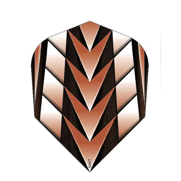 Shot Tribal Weapon Dart Standard No6 Flights-1-Premier Darts