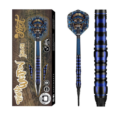 Shot Tribal Weapon Java 90% Tungsten Soft Tip Darts