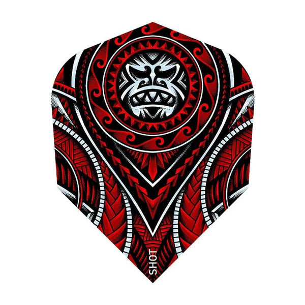 Shot Tribal Weapon Savage Standard No6 Flights-1-Premier Darts