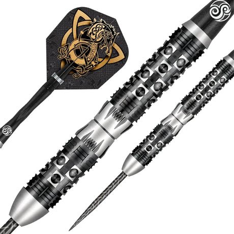 Shot Viking Wolf 90% Tungsten Steel Tip Darts-2-23 GRAM-Premier Darts