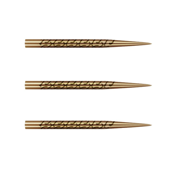 Shot Warrior Kapene Gold Titanium Steel Tip Points-1-Gold-32mm-Premier Darts