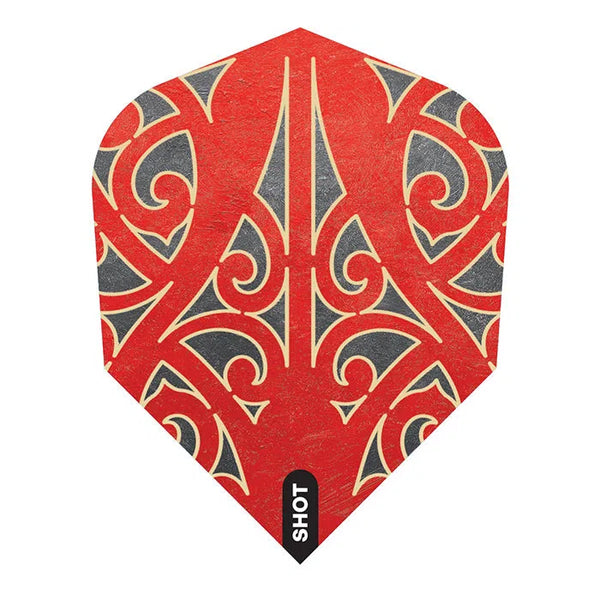 Shot Warrior Taiaha Small Standard Flights-1-Premier Darts