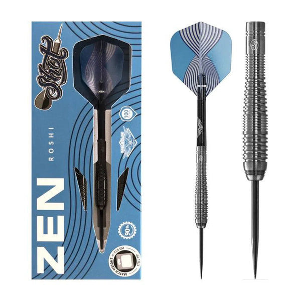 Shot Zen Series Roshi 90% Tungsten Steel Tip Darts-1-23 GRAM-Premier Darts