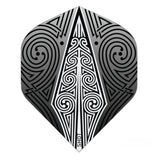 Shot Odins Spear Black Standard No2 Flights-1-Premier Darts