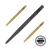 Shot Turbo Steel Tip Points-1-Black-30mm-Premier Darts