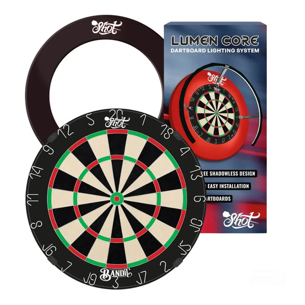 Shot Bandit Gen 4 Lumen Core & Surround Bundle-1-Black-Premier Darts