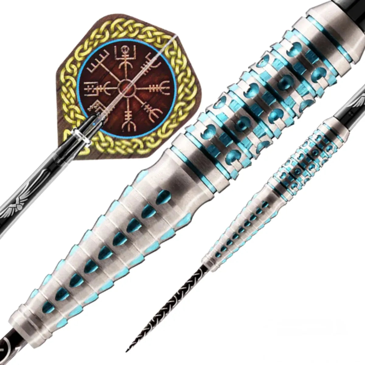 Shot Viking Drakkar 90% Tungsten Steel Tip Darts-2-23 GRAM-Premier Darts