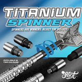 Shot Dart Shaft Spinner-2-Black-Premier Darts