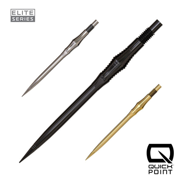 Harrows Spire Elite Series Quick Points-1-Black-30mm-Premier Darts