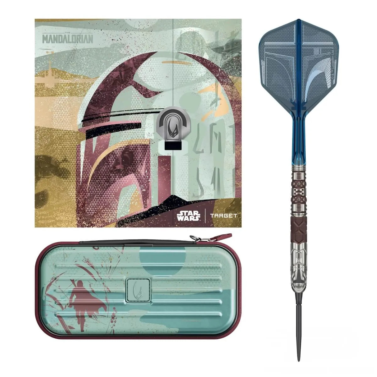 Star Wars | Target Mandalorian SP 95% Tungsten Steel Tip Darts-1-22 GRAM-Premier Darts