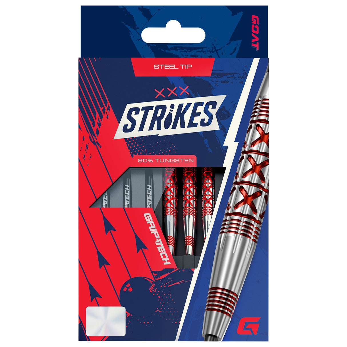 GOAT Strike 90% Tungsten Steel Tip Darts-Darts-7-Premier Darts