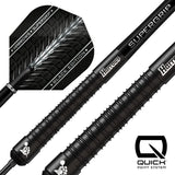 Harrows Supergrip Black QP 90% Tungsten Steel Tip Darts-2-21 GRAM-Premier Darts