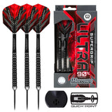 Harrows Supergrip Ultra QP 90% Tungsten Steel Tip Darts-1-21 GRAM-Premier Darts