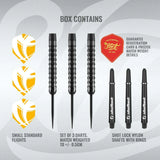 Shot Zen Series Tanto 90% Tungsten Steel Tip Darts-4-23 GRAM-Premier Darts