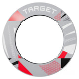 Target Darts Patterned Notched Surround-16-Grey-Premier Darts
