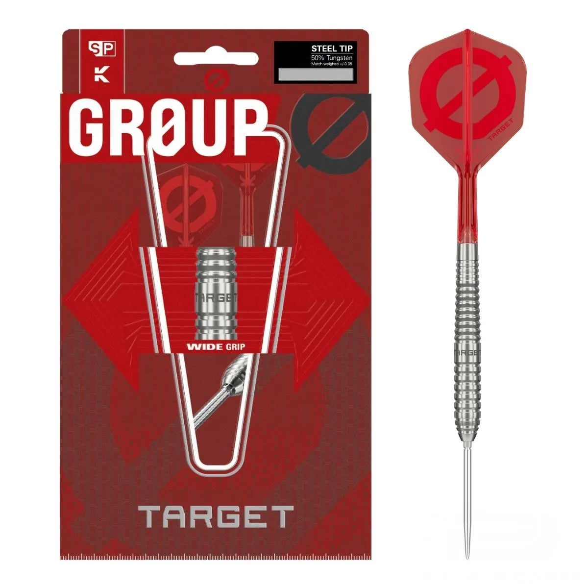 Target Darts Group Ø 01 SP 50% Tungsten Steel Tip Darts-1-22 GRAM-Premier Darts