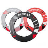 Target Darts Patterned Notched Surround-1-Black-Premier Darts