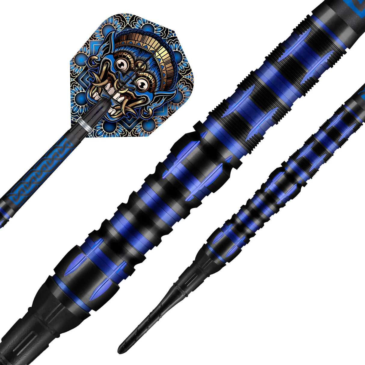 Shot Tribal Weapon Java 90% Tungsten Soft Tip Darts-2-18 GRAM-Premier Darts