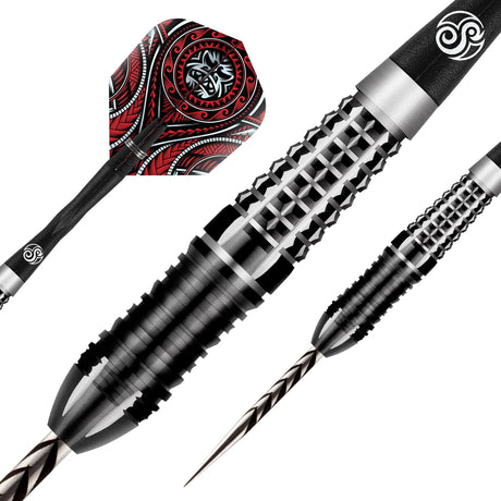 Shot Tribal Weapon Savage 90% Tungsten Steel Tip Darts-2-22 GRAM-Premier Darts