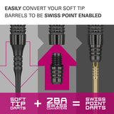 Target Darts 2BA Swiss Point Converter - Black