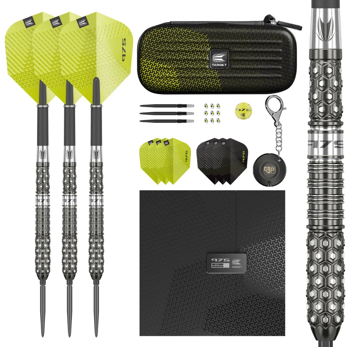 Target Darts 975 02 97.5% Tungsten Steel Tip Darts
