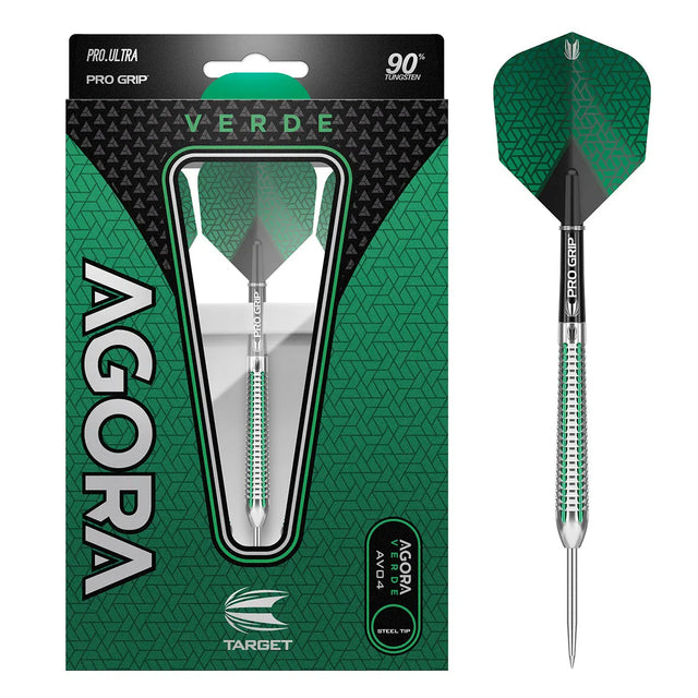 Target Darts Agora Verde AV04 90% Tungsten Steel Tip Darts
